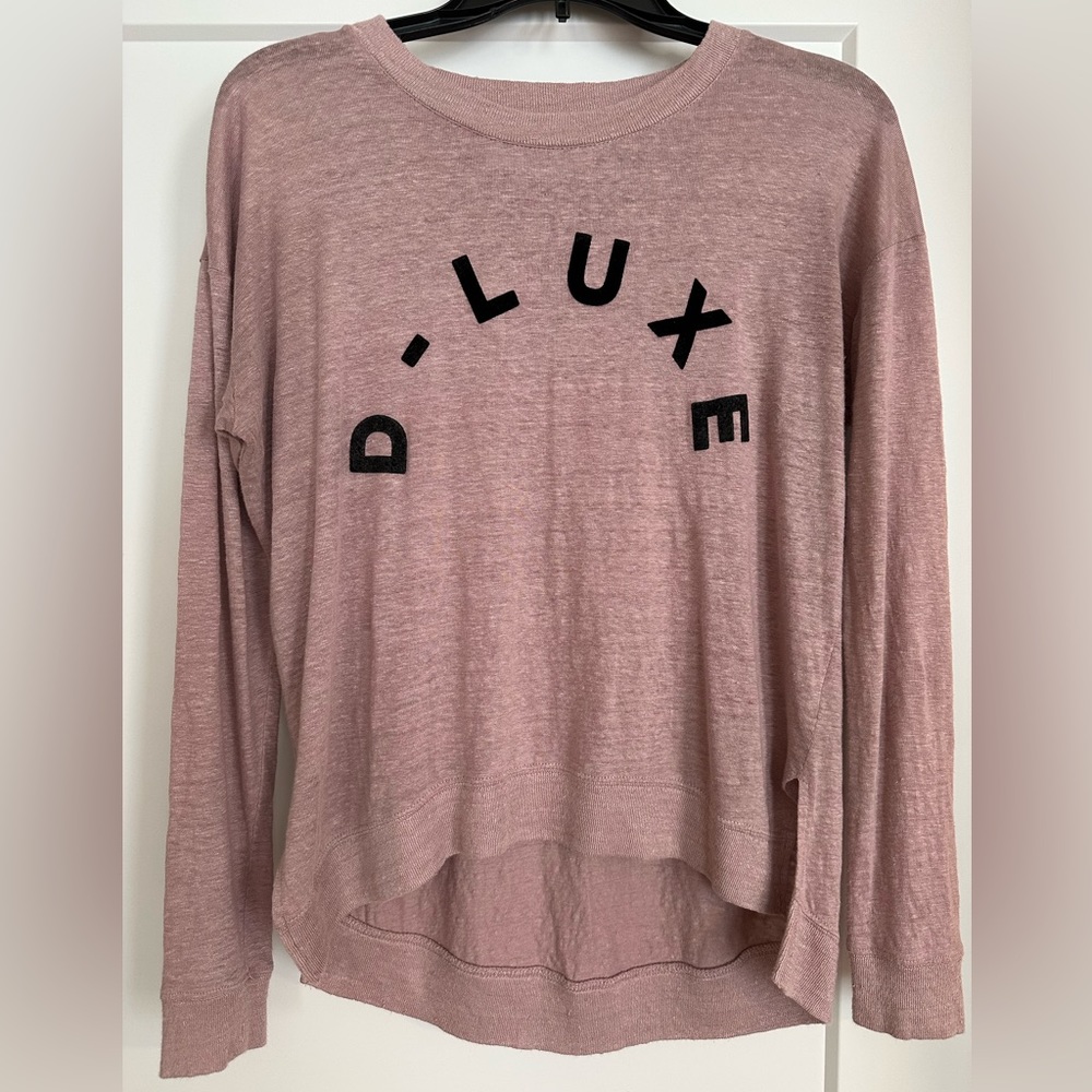 DECJUBA Linen Long Sleeved Top - Small